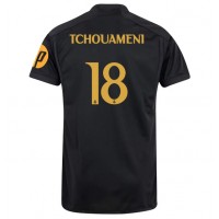 Fotbalové Dres Real Madrid Aurelien Tchouameni #18 Alternativní 2023-24 Krátký Rukáv